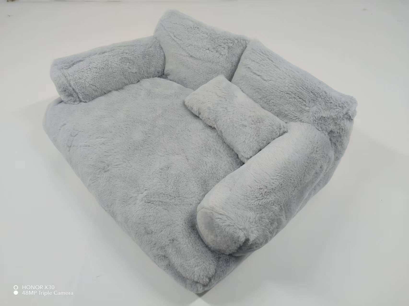 Pet Mini Sofa for Cats and Dogs - Luxury Couch Bed