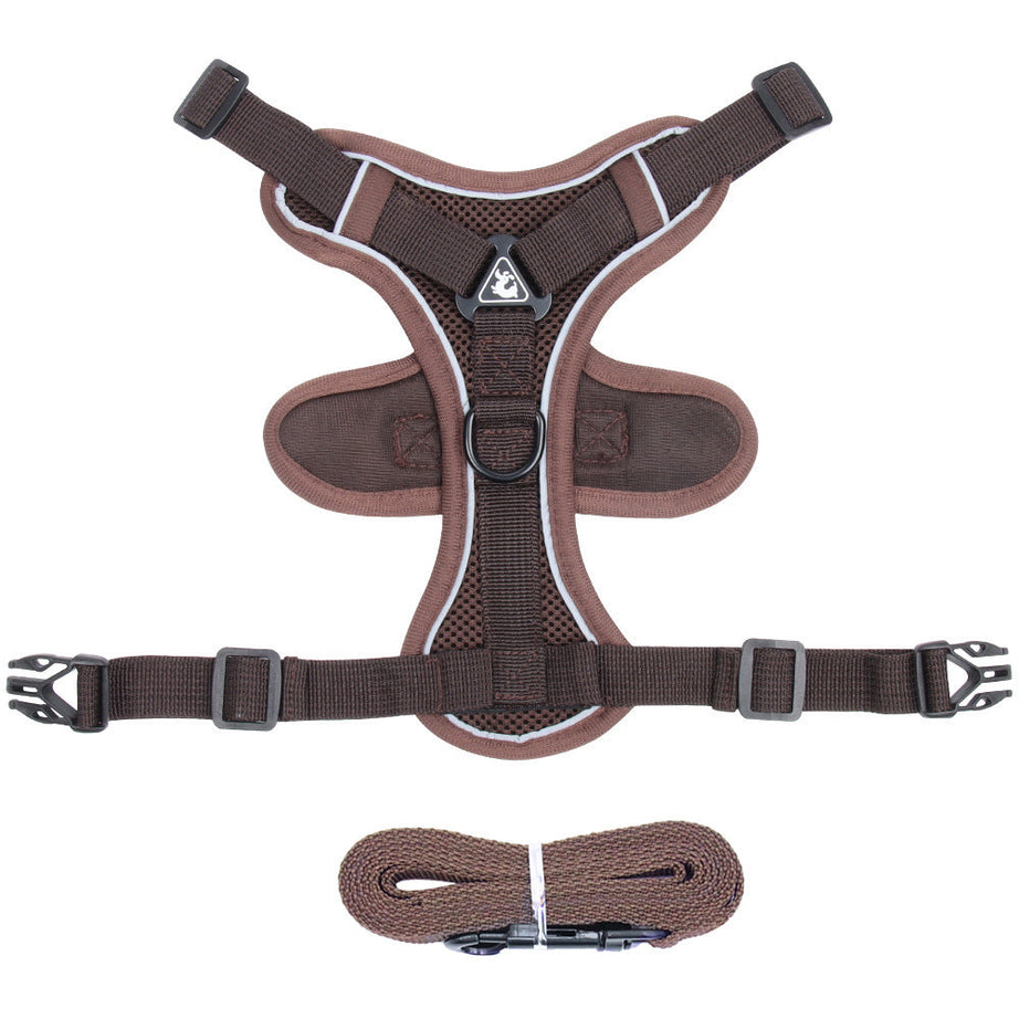 Anti-Escape Cat Harness - Breathable Mesh Leash Set