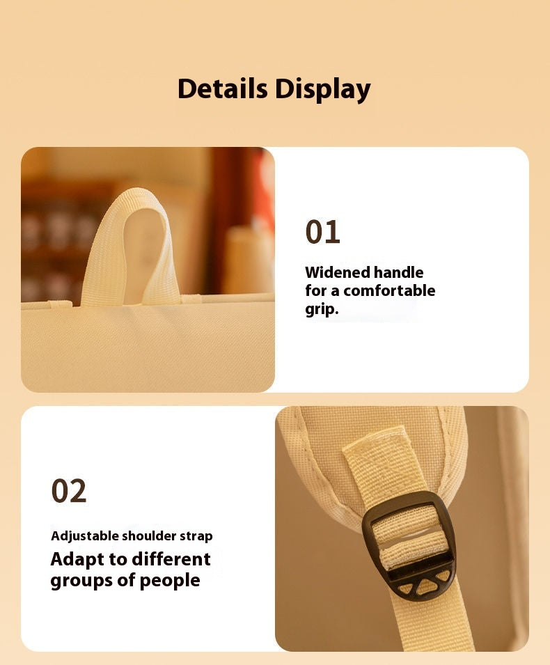 Pet Car Seat Carrier - Folding Table Travel Bag