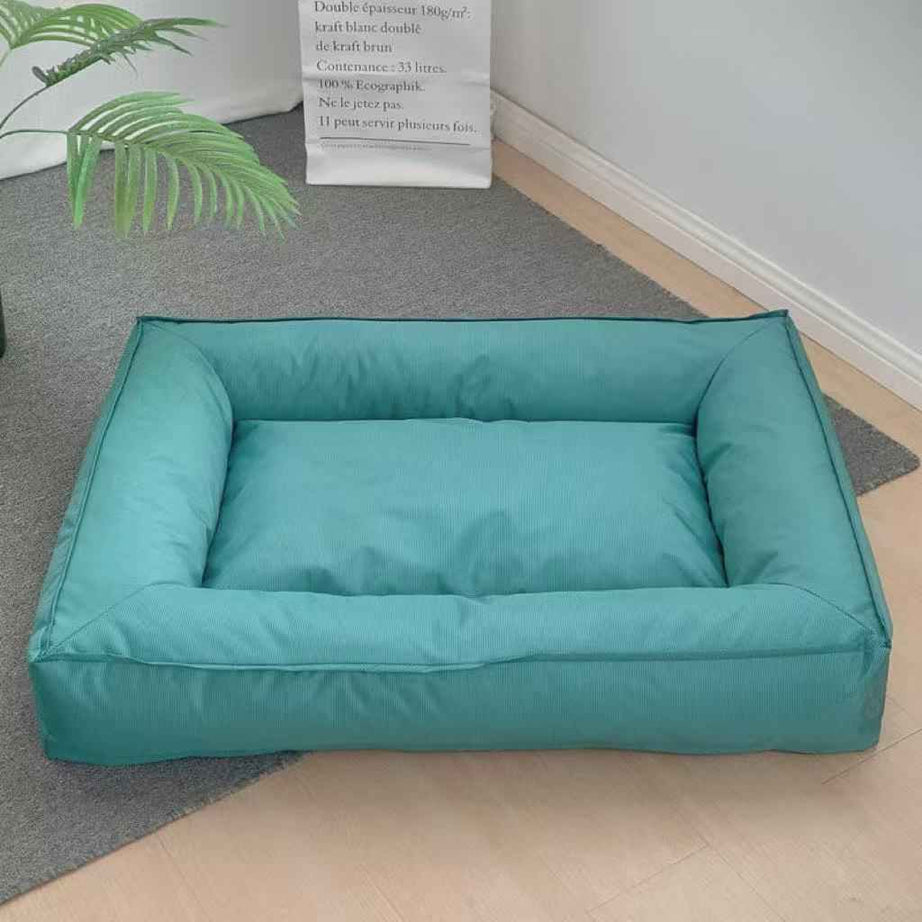 Orthopedic Support Dog Bed - Full Surround Bolster Ground Mat
