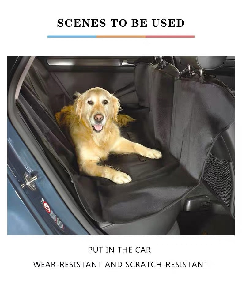 Dog Car Seat Cover - Waterproof Back Seat Protector