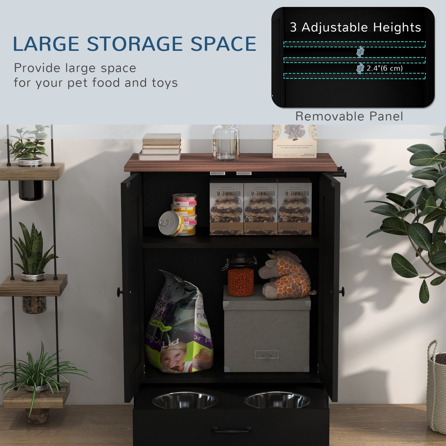 Mealtime Command Center - Dog Feeding Station
