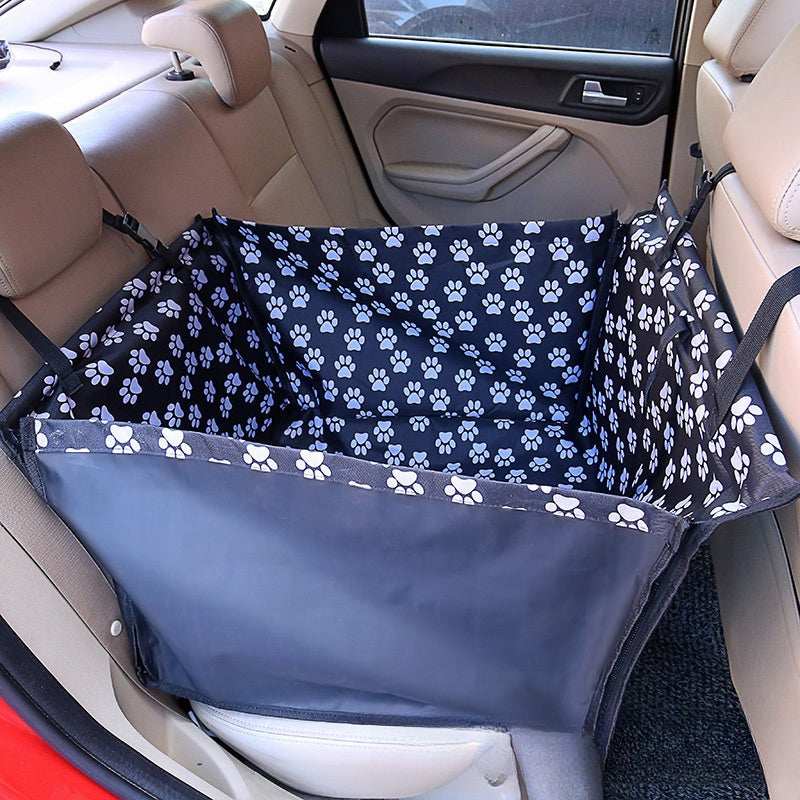 Waterproof Pet Rear Printed Double Layer Car Protection Mat