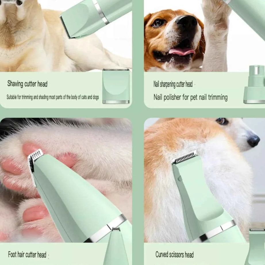Pet Grooming Kit - Multifunctional Rechargeable System