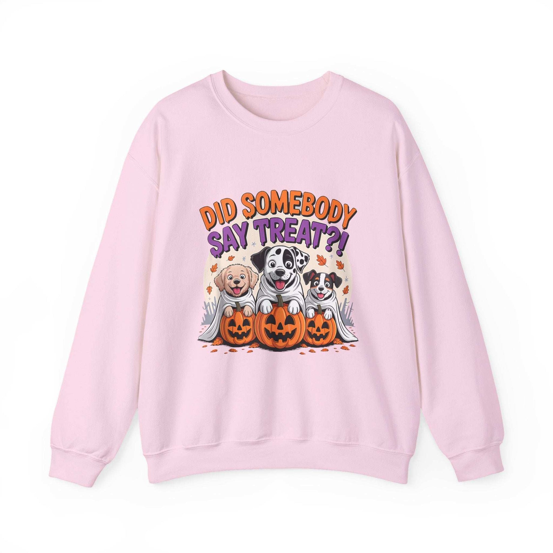 Halloween Dog Lover Crewneck - Cozy Spooky Season Pet Parent Sweatshirt