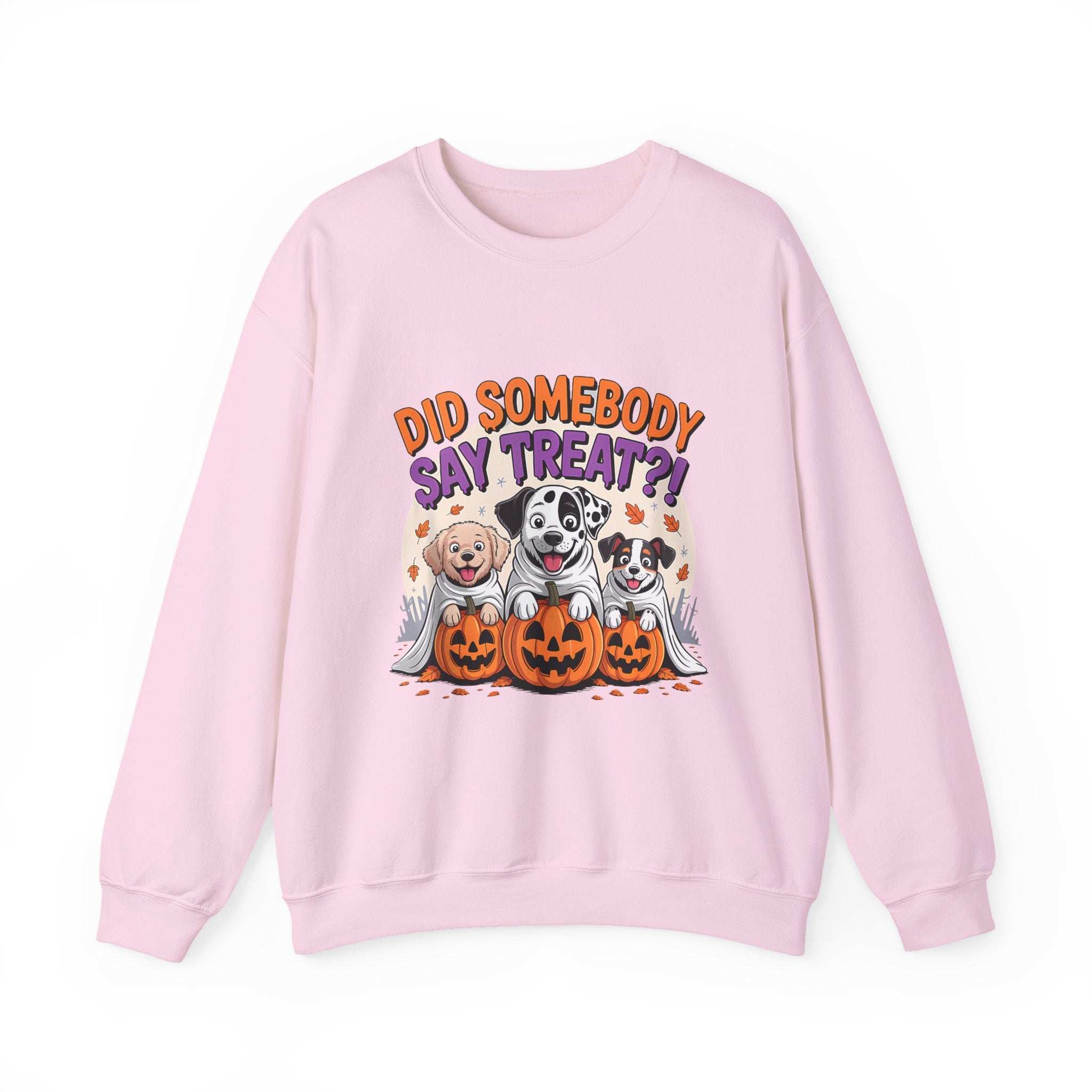 Halloween Dog Lover Crewneck - Cozy Spooky Season Pet Parent Sweatshirt