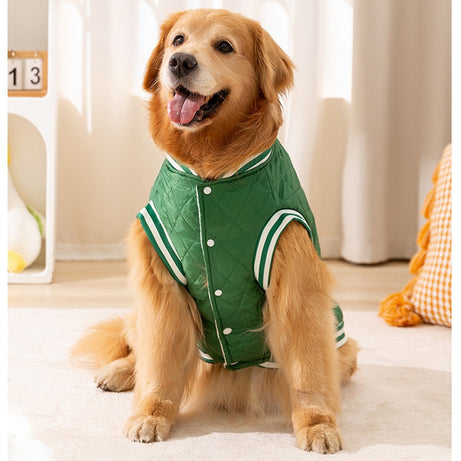 Lucky Dog Quilted Vest - Large Breed Winter Coat