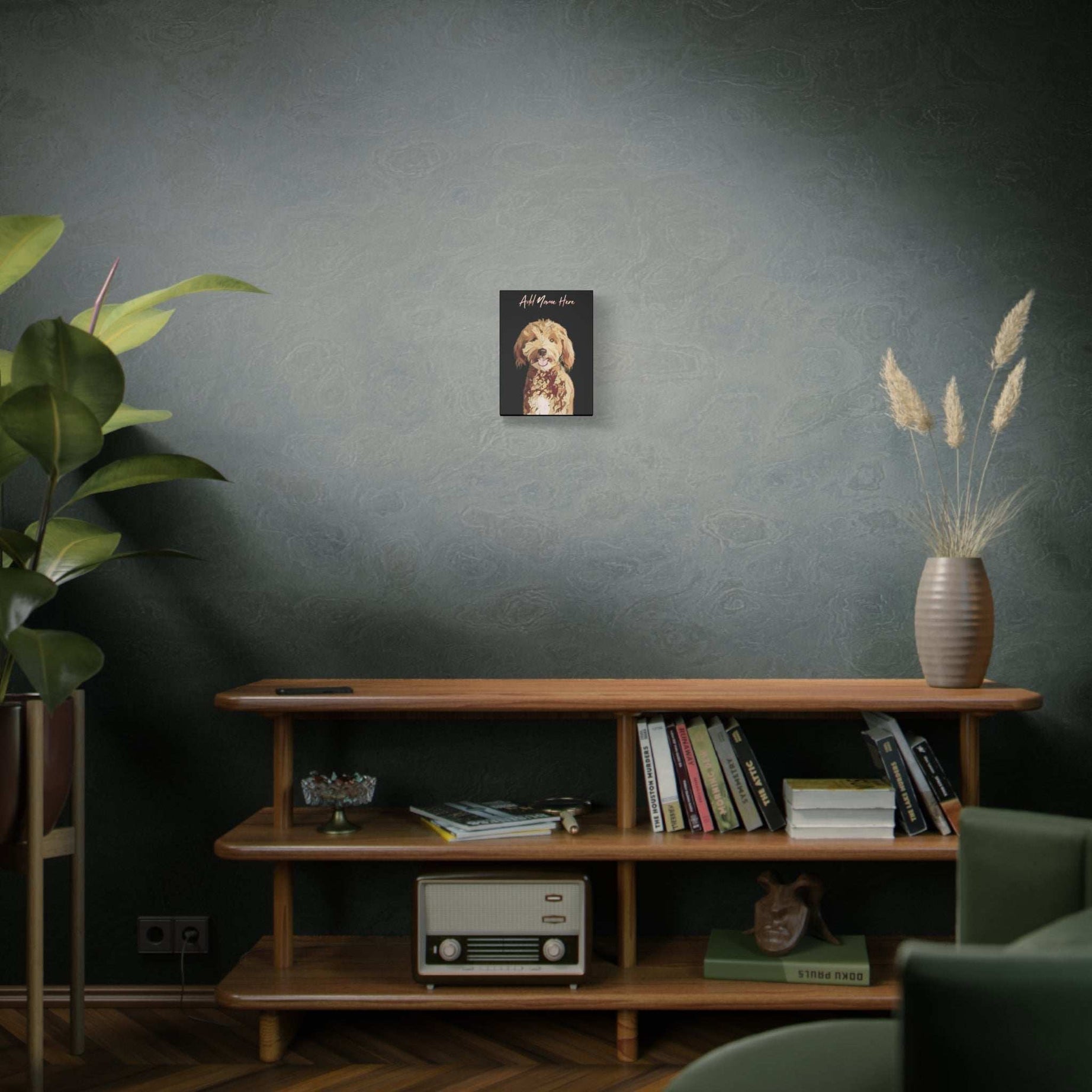 Custom Cartoonify Portrait Canvas - Personalized Art for Pet Lovers