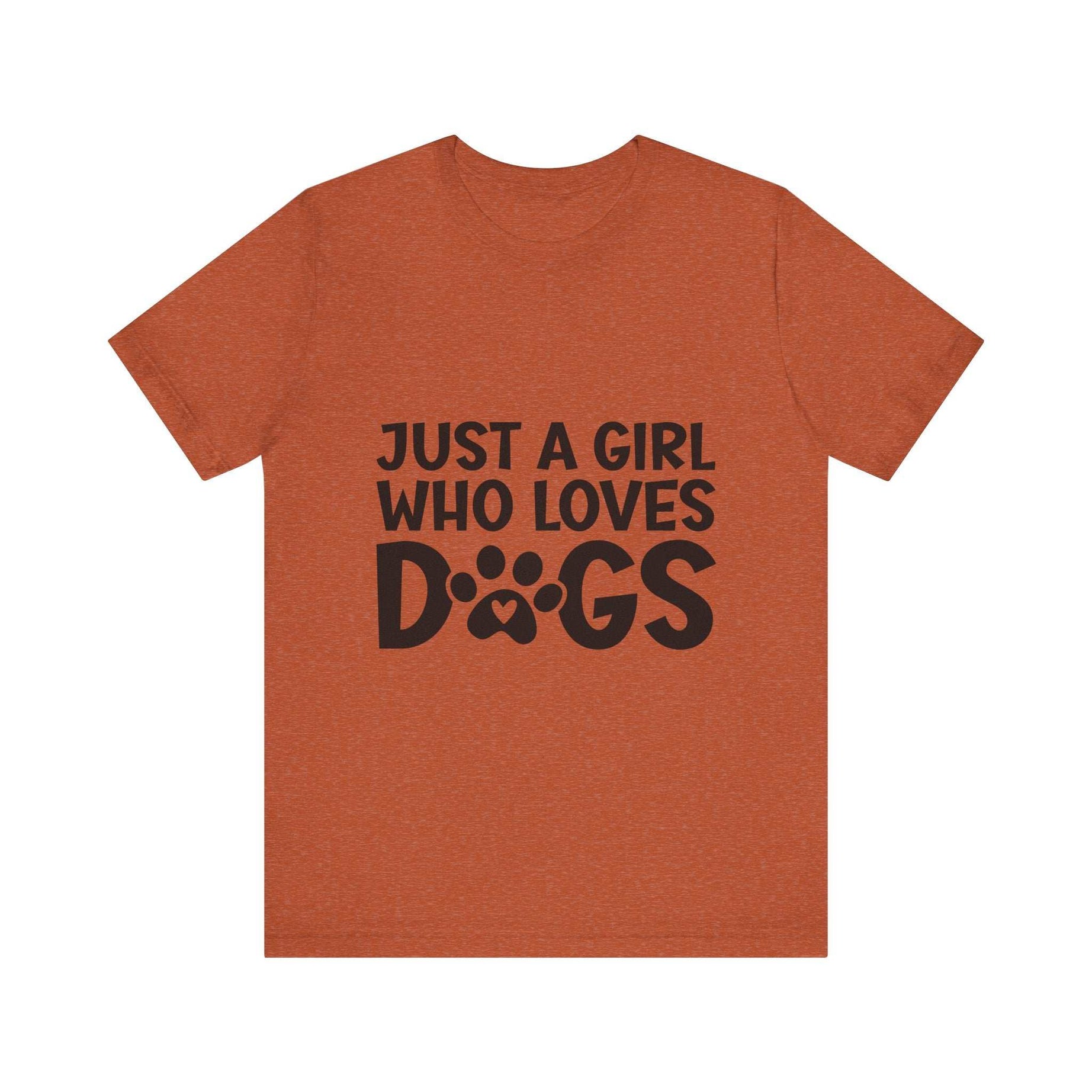 Dog Lover Unisex Tee - Just a Girl Who Loves Dogs