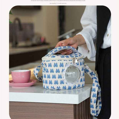 Small Pet Carrier Bag Ventilated - Guinea Pig Hamster Travel