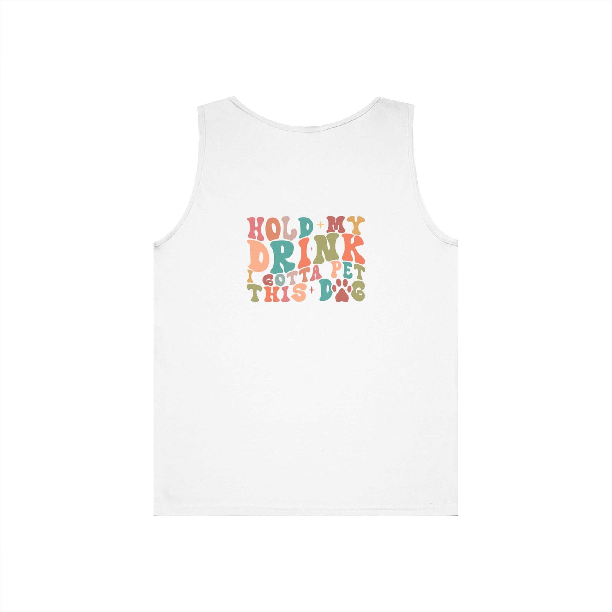 Cute Pet Lover Tank Top, Stay Pawsitive Tank, Funny Dog Lover Shirt