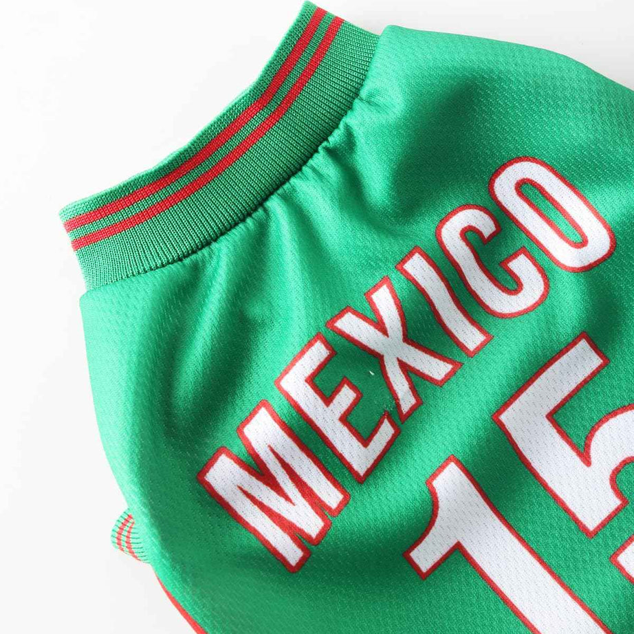 Soccer Pet Dog Jersey - Summer Cooling Mesh Fabric