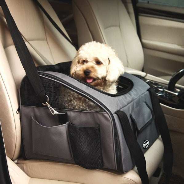 Portable Car Crossbody Pet Travel Bag  - Fits Dogs And Cats