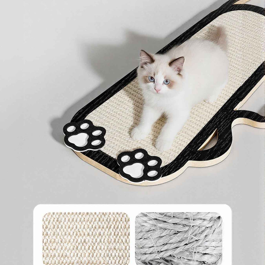 Cat Scratching Post Cat-Shaped - Sisal 8 Style Designs
