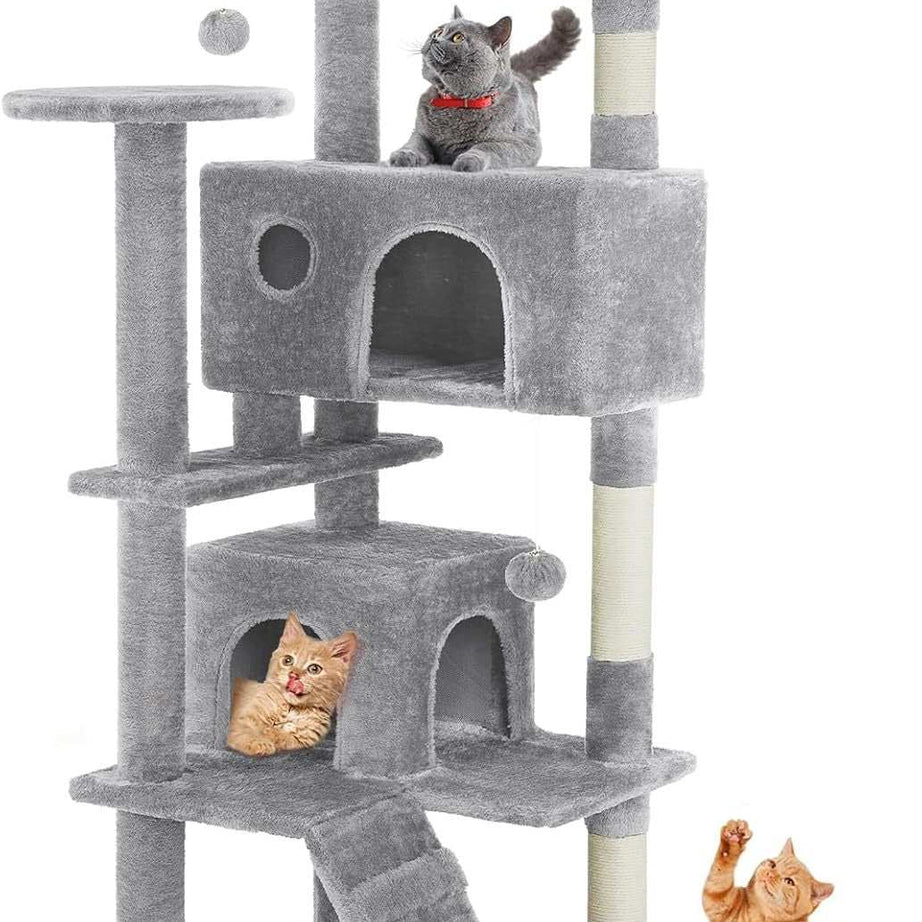 54 Inch Multi-Level Cat Tree Tower