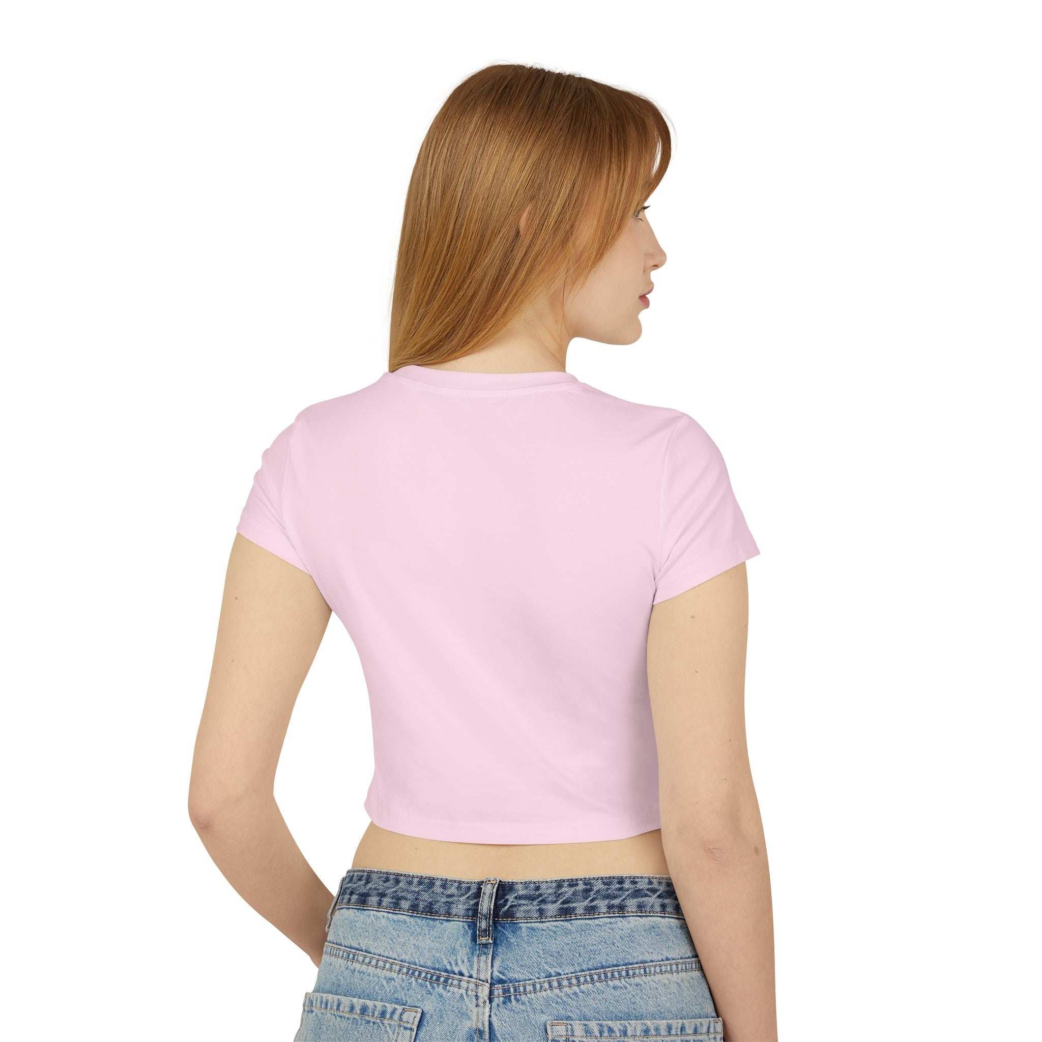 Funny Duck Graphic Women's Baby Tee - Don't Duck with Me