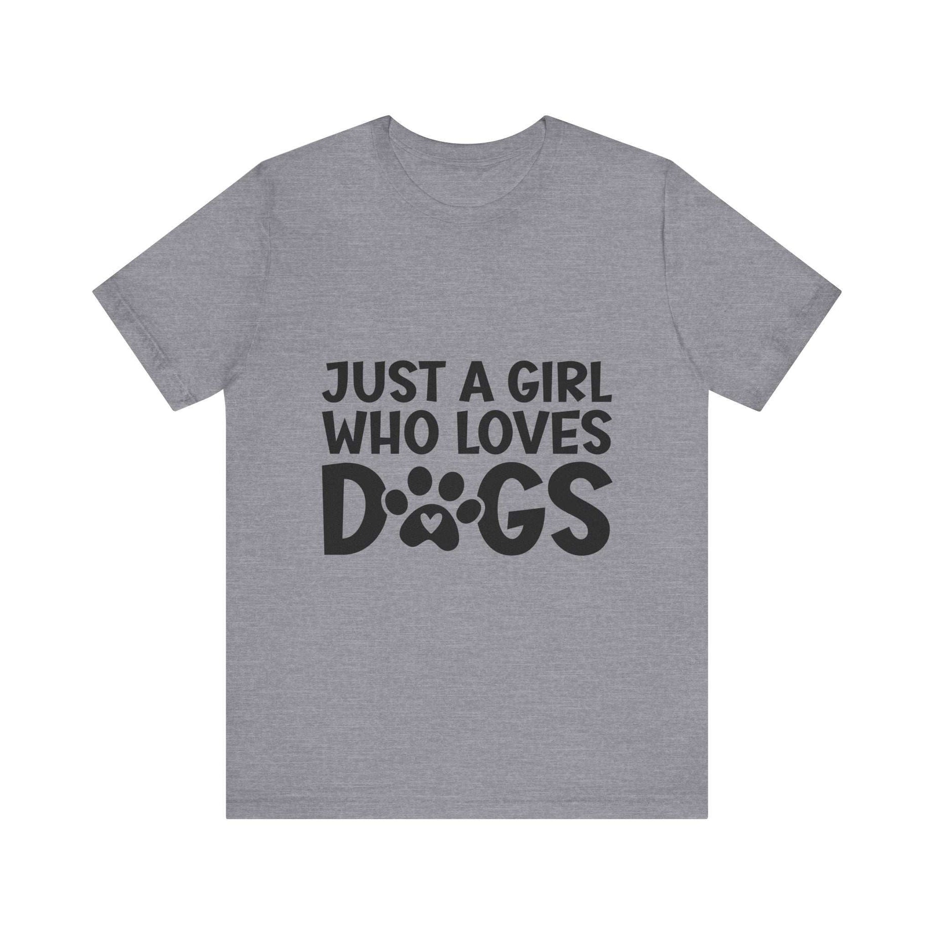 Dog Lover Unisex Tee - Just a Girl Who Loves Dogs
