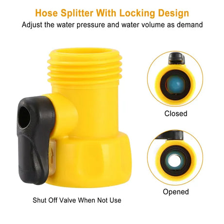 Outdoor Dog Water Fountain Step-On Pedal - Hose Connected