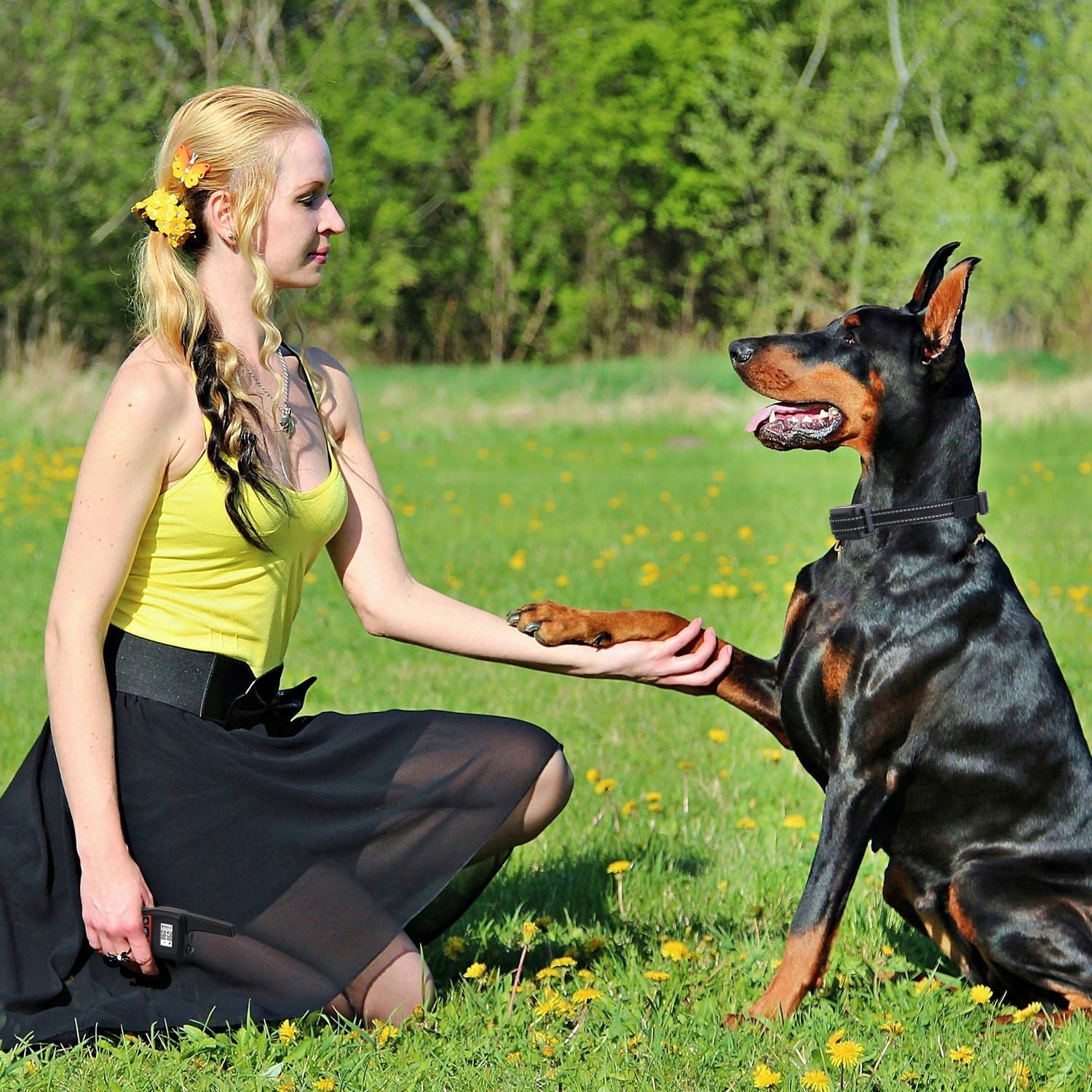Dog Training Collar - 3280ft Range IP67 Waterproof 3 Modes