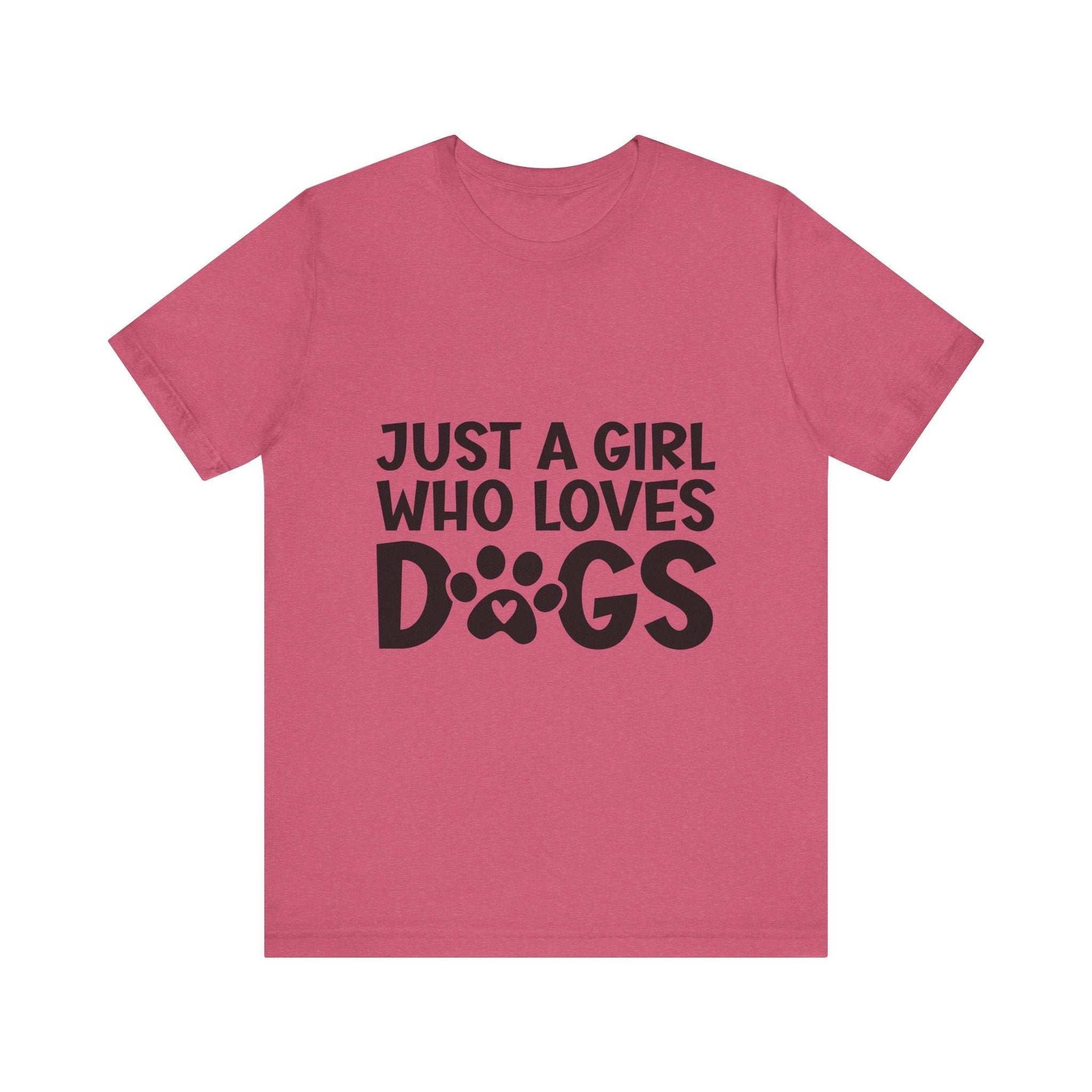 Dog Lover Unisex Tee - Just a Girl Who Loves Dogs