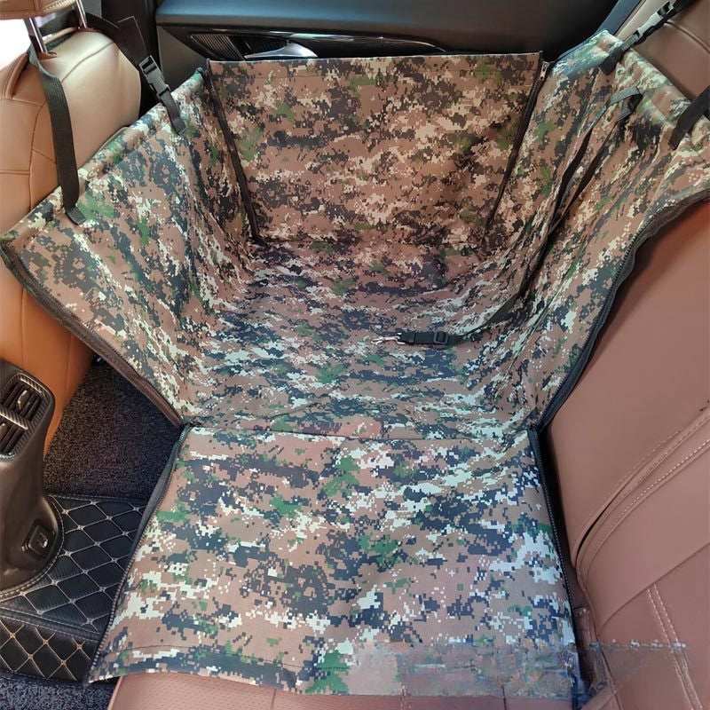 Waterproof Pet Rear Printed Double Layer Car Protection Mat