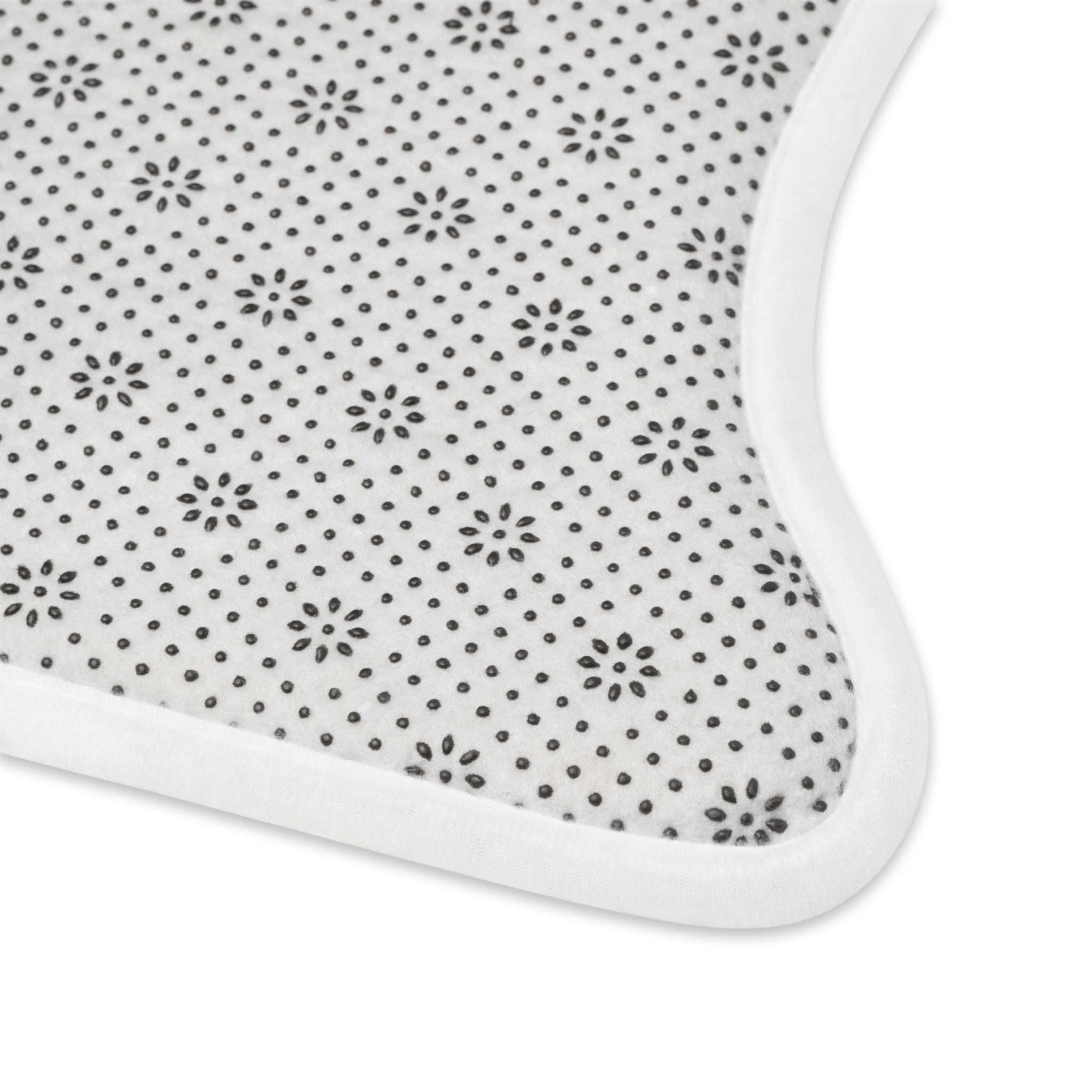 Stylish Pet Feeding Mat with Paw Print Design - Perfect for Pet Lovers
