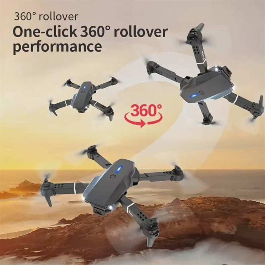 E88 Smart Pet Photography Drone - Foldable RC Camera Drone