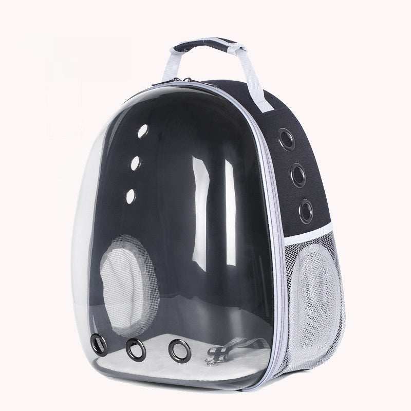 Fashionable Transparent Panoramic Outdoor Four Seasons Universal Pet Backpack