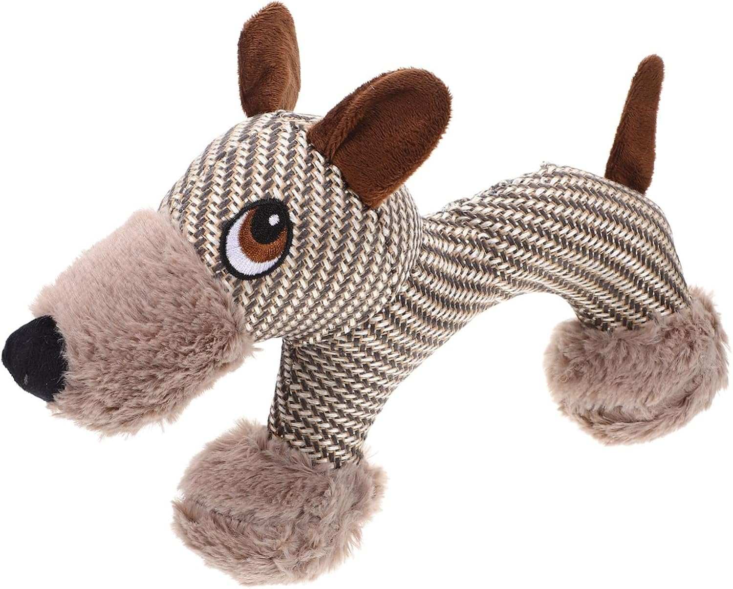Large Plush Stuffed Animal Interactive Squeaky Dog Chew Toy