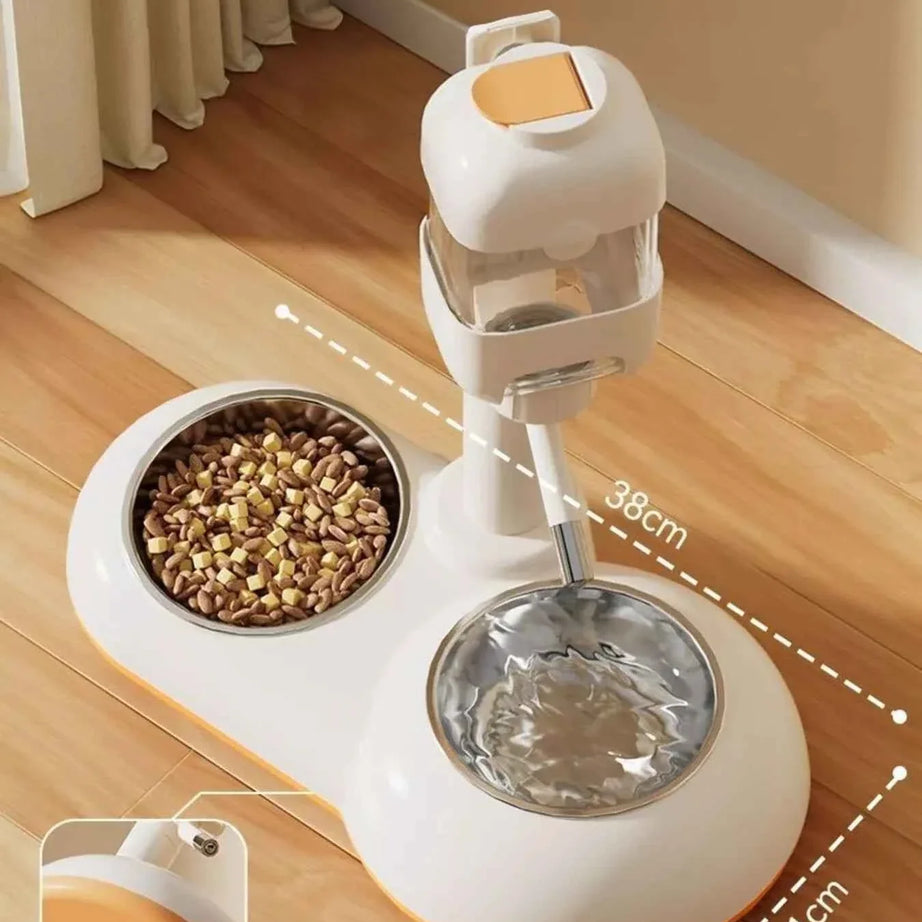 Automatic Dispenser Bowls - Pet Food and Water Station