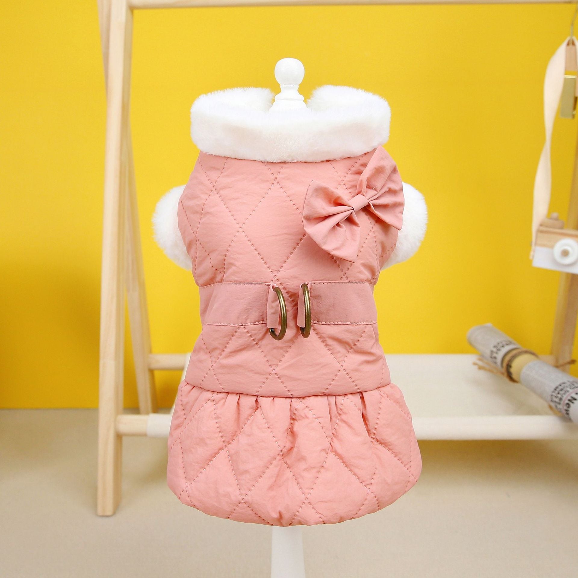 Butterfly Dreams Dress - Small Dog Cotton-Padded Outfit