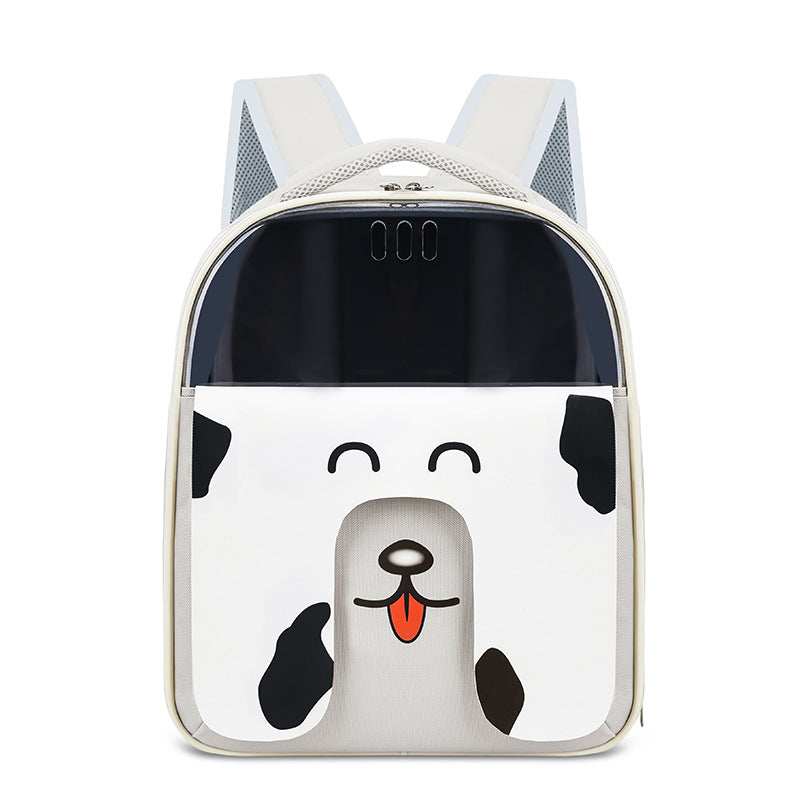 Large Capacity Backpack Portable Pet Bag Outdoor Travel