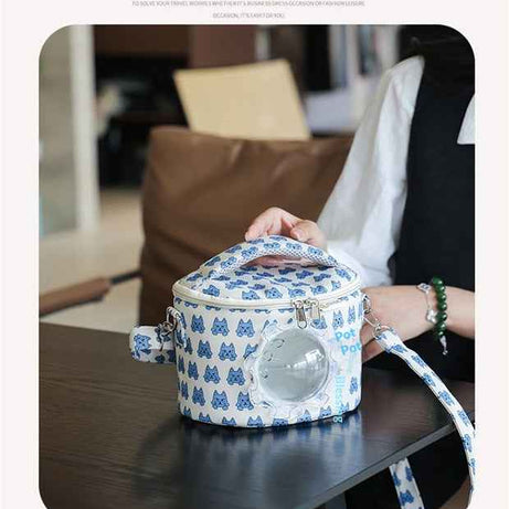 Small Pet Carrier Bag Ventilated - Guinea Pig Hamster Travel