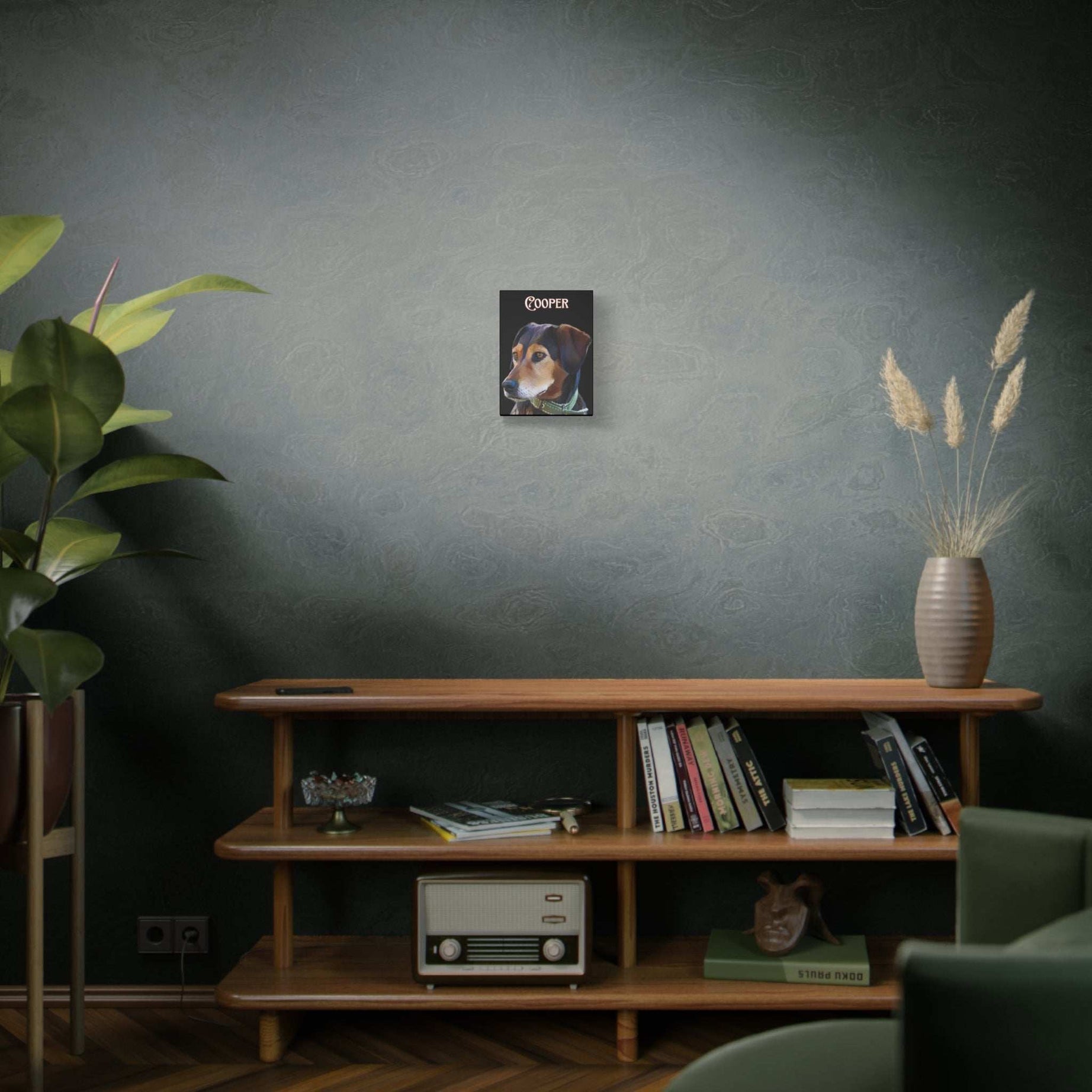 Custom Portrait Cartoon Photo Canvas Print Matte Canvas - Upload Your Photo