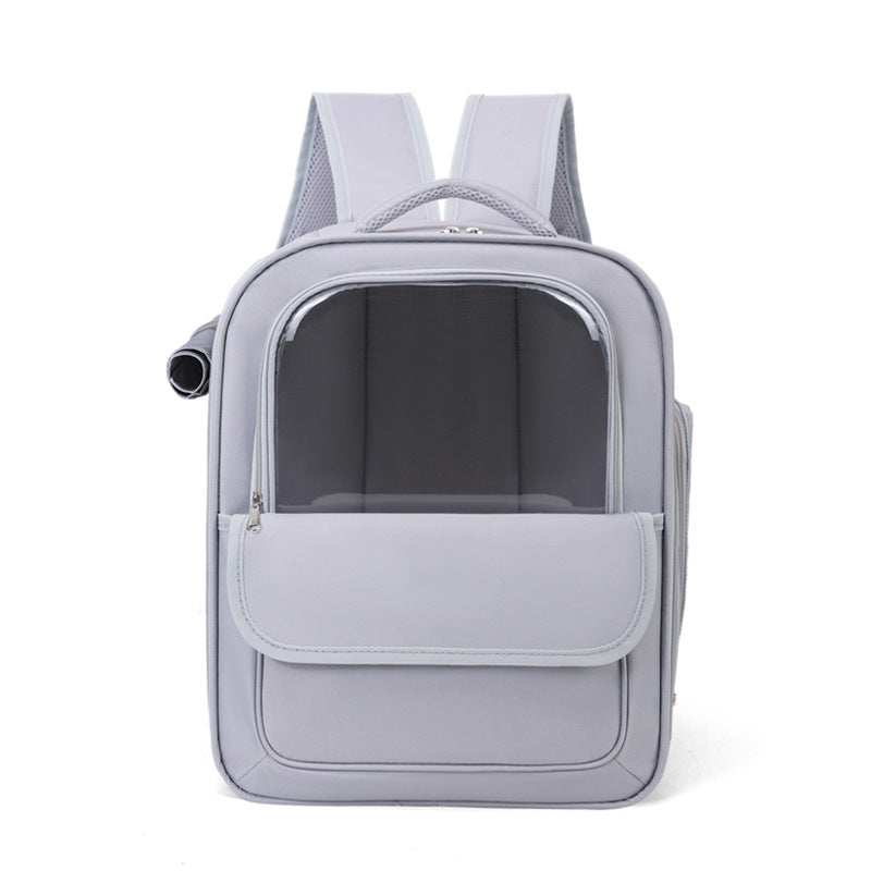 Large Pet Travel Backpack Bag - Wear-resistant with Diaper Storage