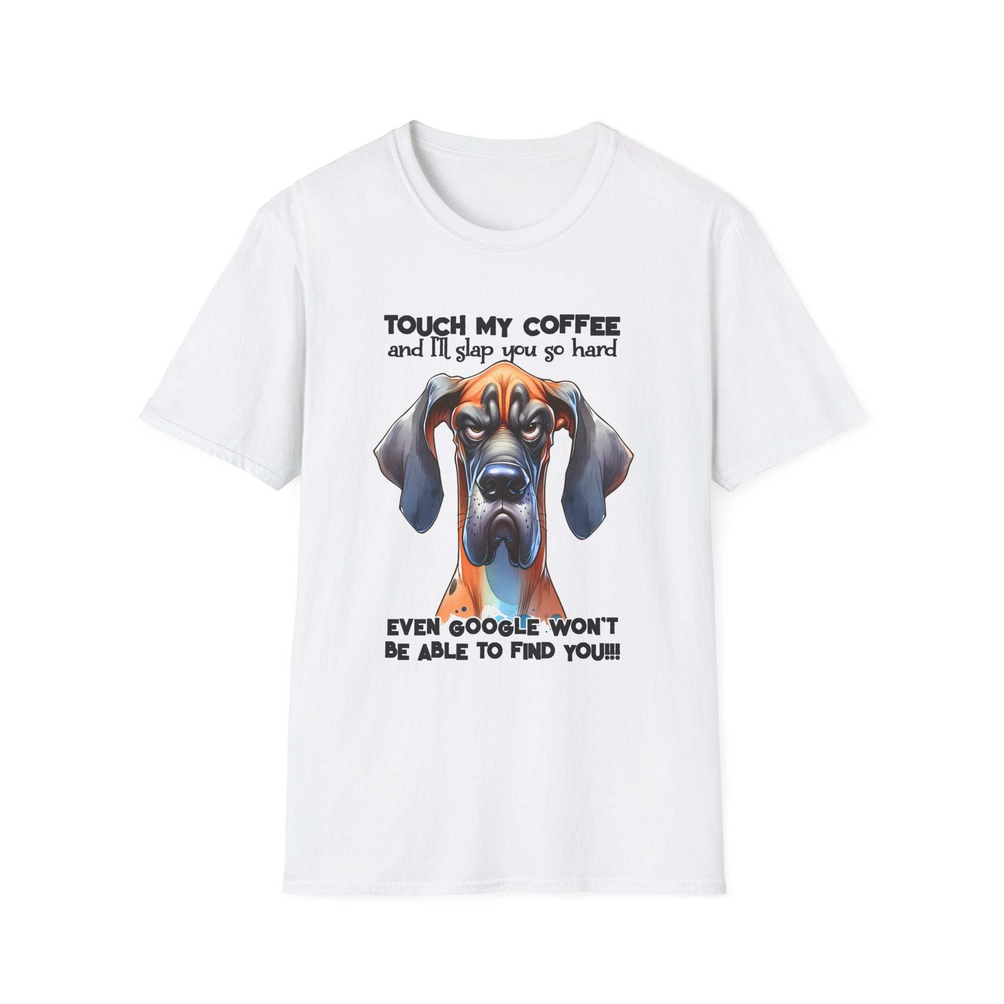 Funny Dog Coffee Lover T-Shirt - Hilarious Pet Parent Humor Tee