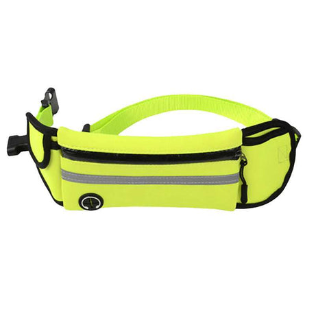 Waterproof Reflective Sports Running Pet Waist Bag with Traction Rope Leash