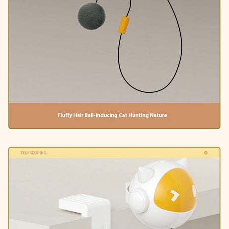 Interactive Cat Toy - Automatic Ball Motion