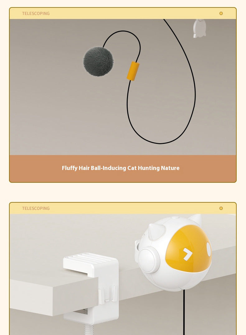Interactive Cat Toy - Automatic Ball Motion