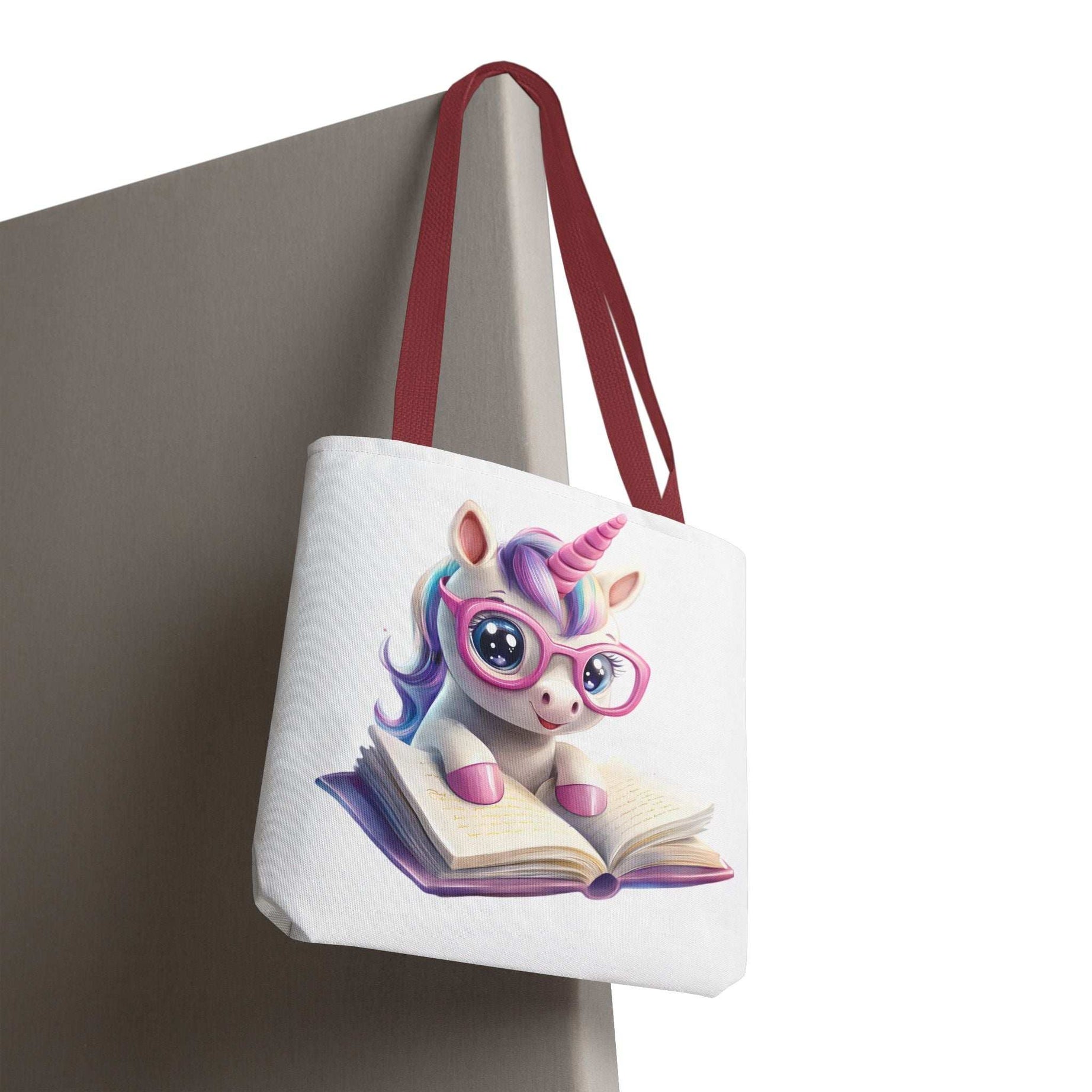 Cute Unicorn Reading Tote Bag - Perfect for Book Lovers
