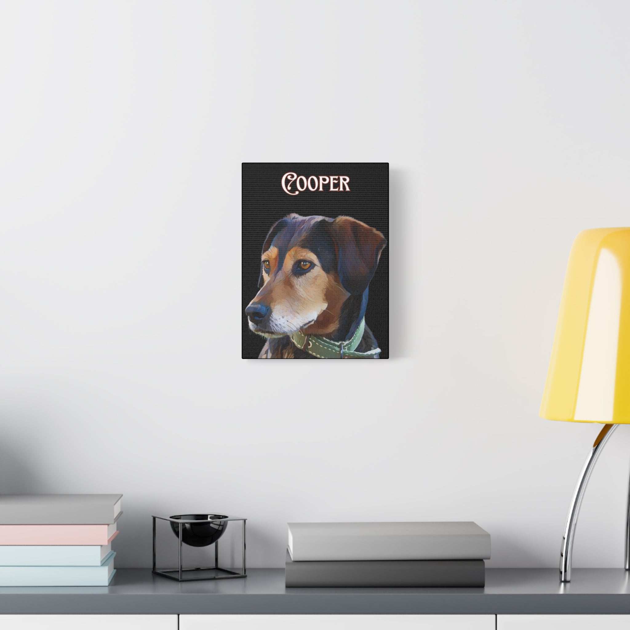 Custom Portrait Cartoon Photo Canvas Print Matte Canvas - Upload Your Photo