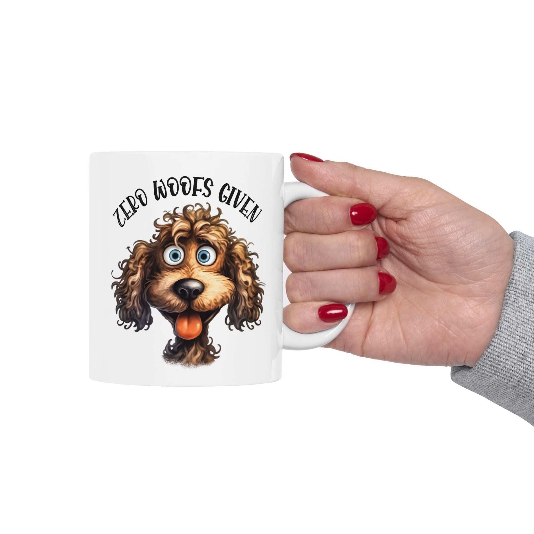 Empowered Lioness Ceramic Mug - Inspirational Coffee Cup for Animal Lovers