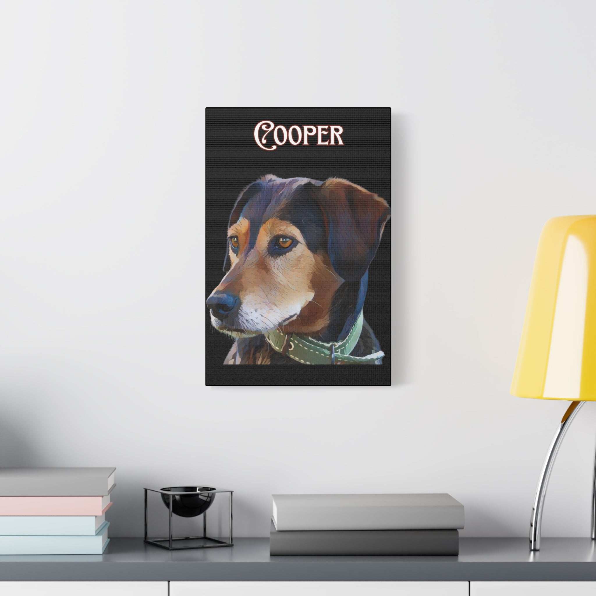 Custom Portrait Cartoon Photo Canvas Print Matte Canvas - Upload Your Photo
