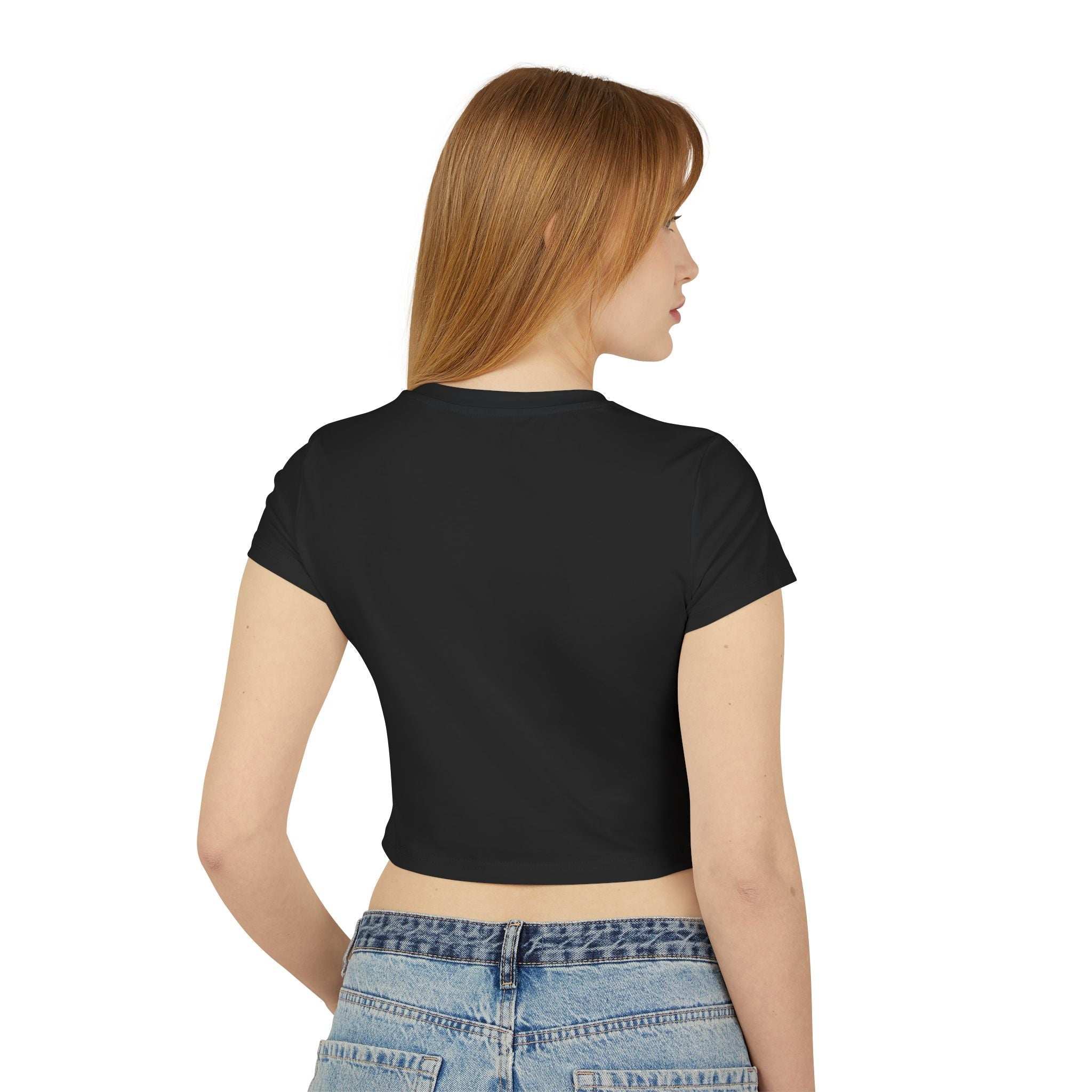 Funny Duck Graphic Women's Baby Tee - Don't Duck with Me