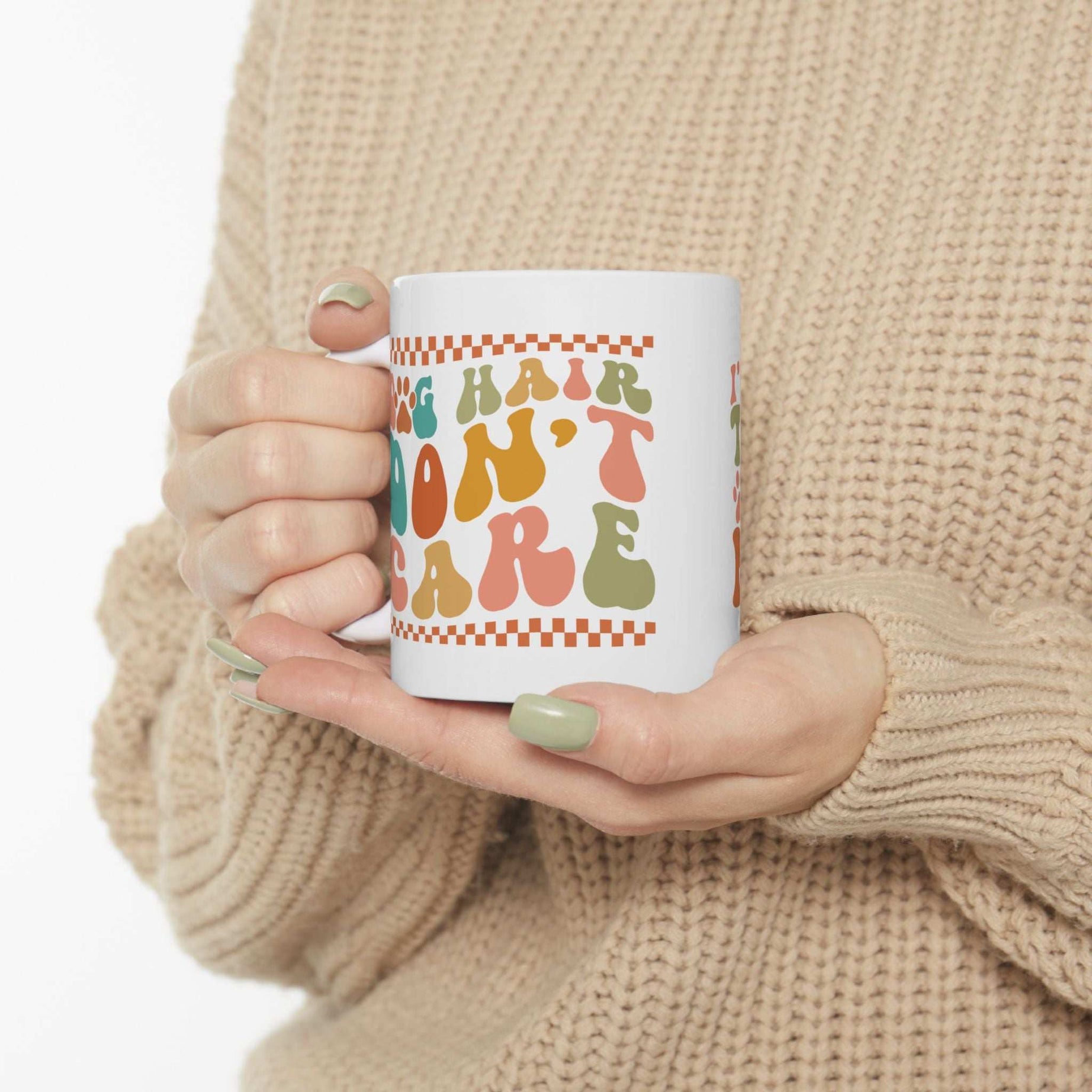 Pet Lover's Ceramic Mug - Dual Sayings Dog Mom Gift