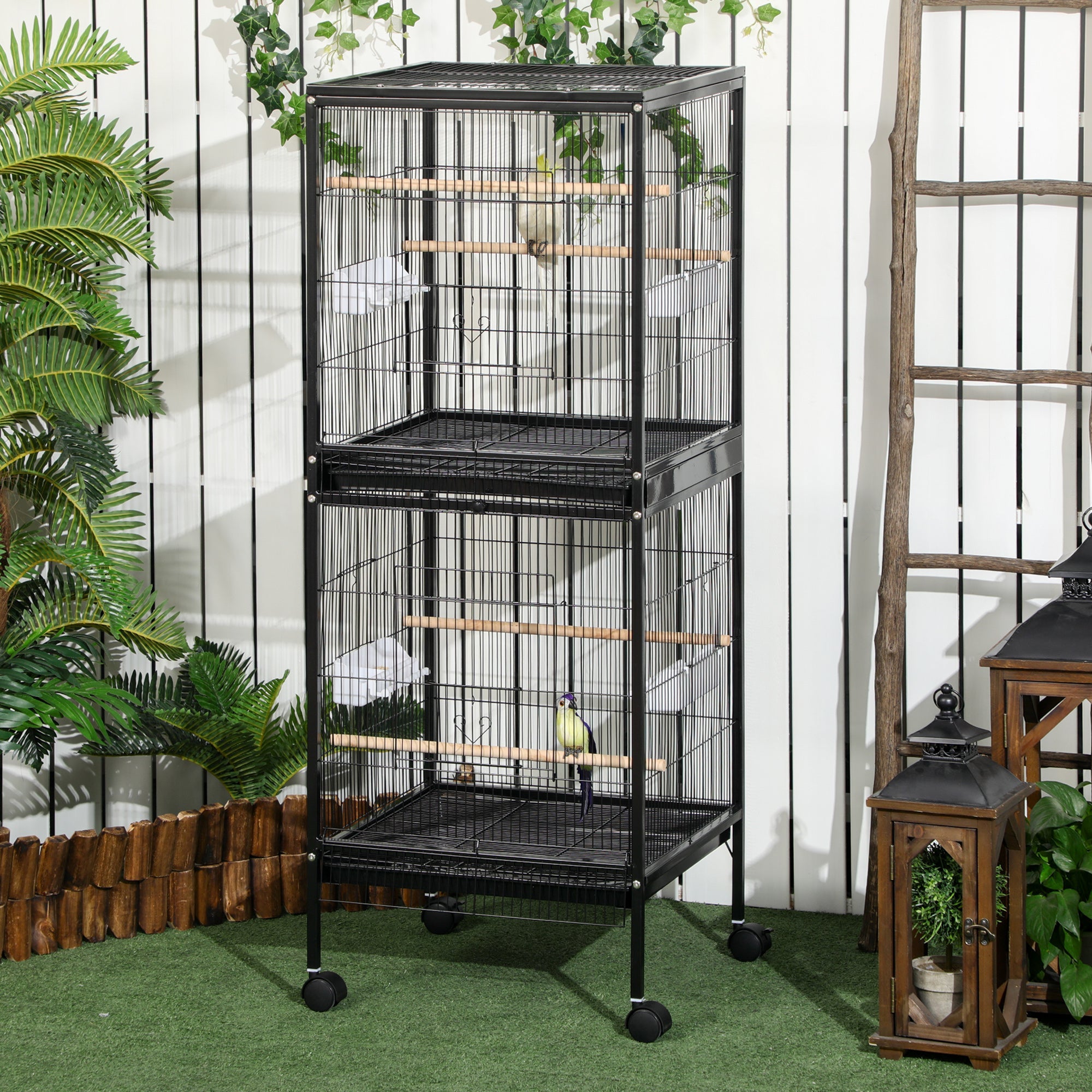 Large Bird Cage with Wide Wingspan Space