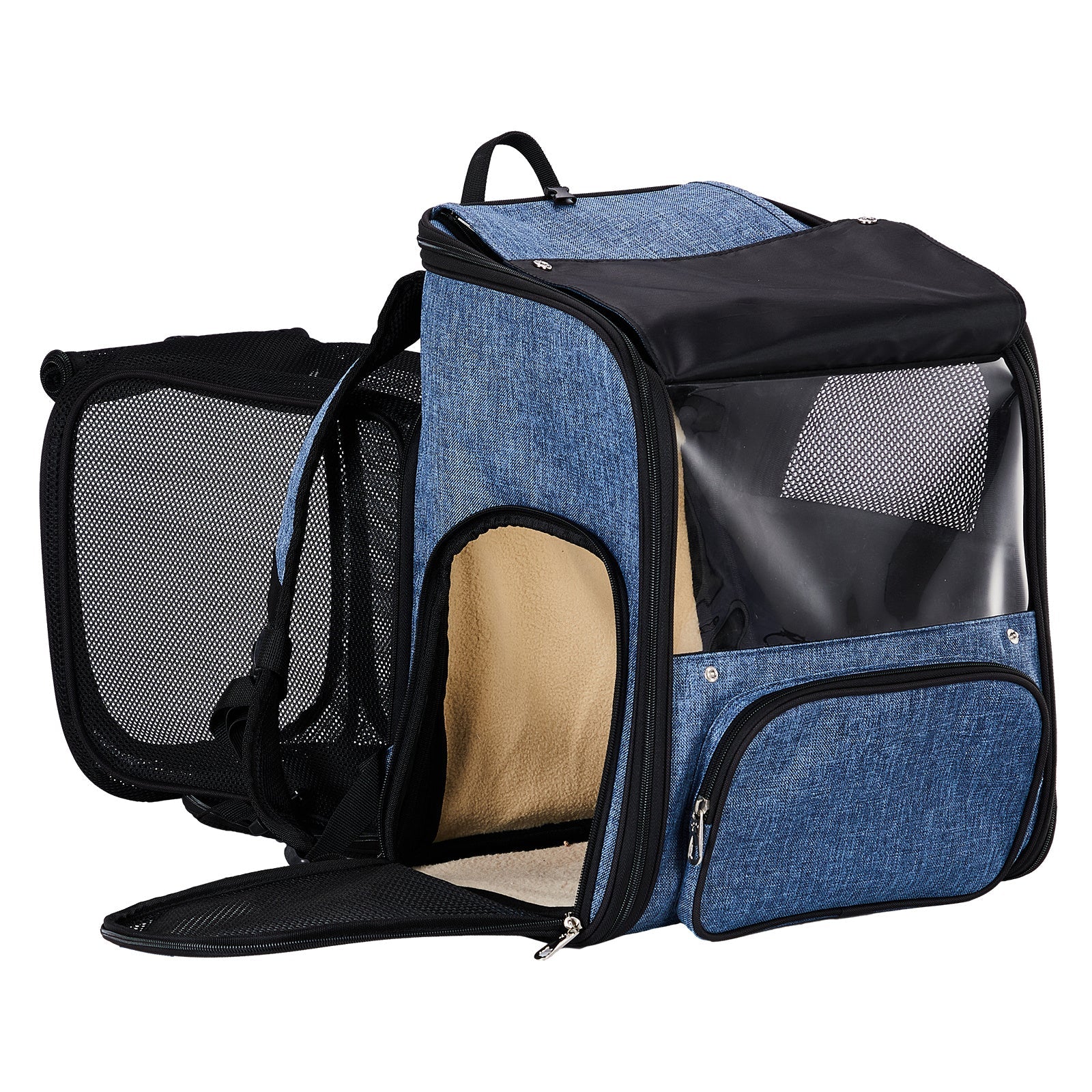 Adventure Pack Carrier - Expandable Backpack for Cats & Dogs