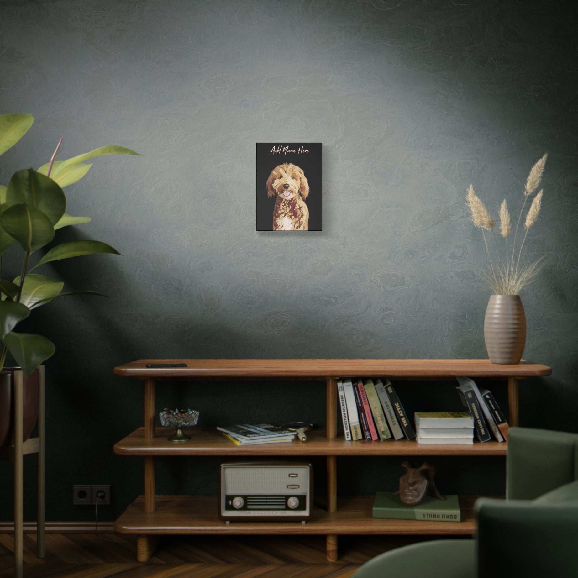 Custom Cartoonify Portrait Canvas - Personalized Art for Pet Lovers