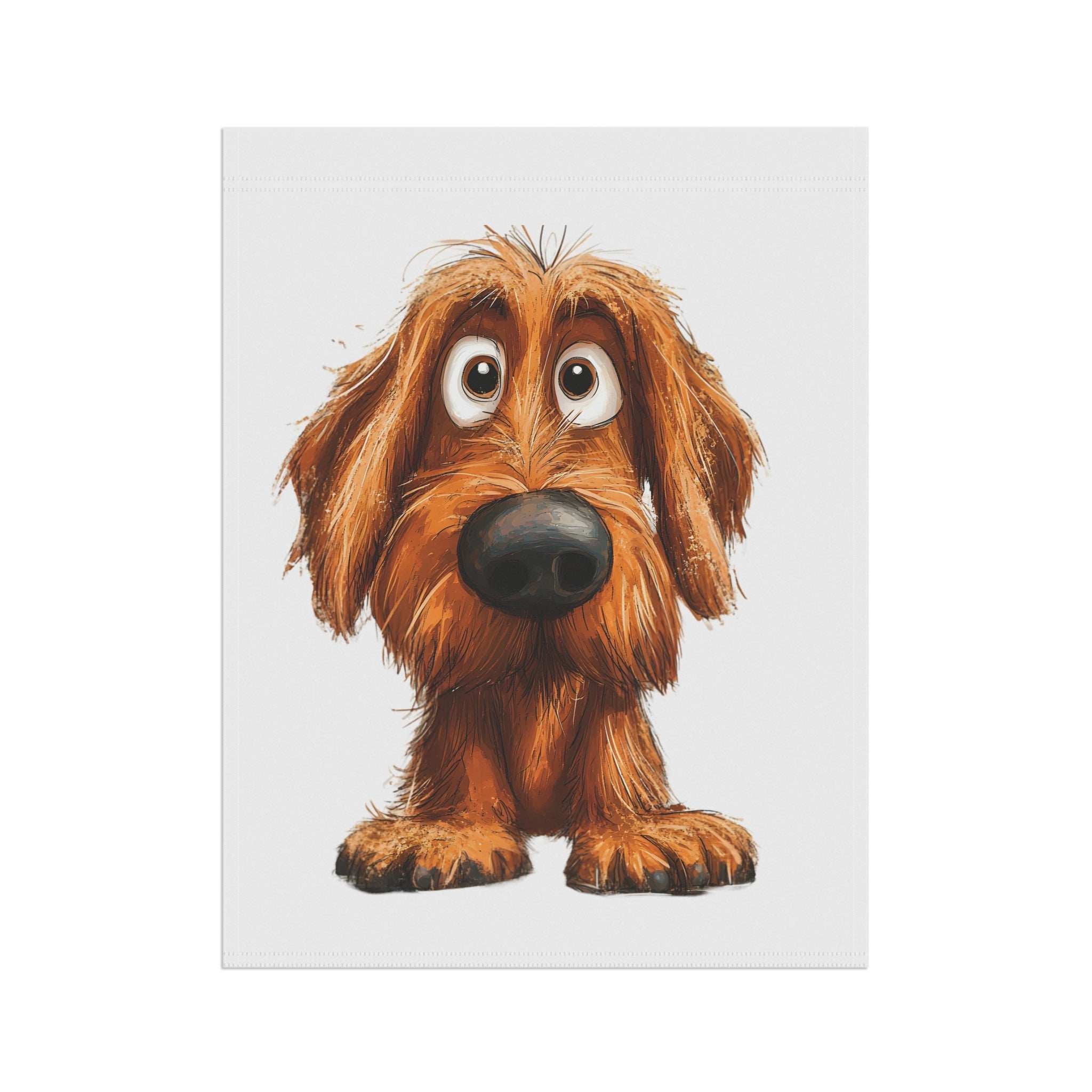 Playful Dog Garden Banner | Cute Pet Decor for Home & Garden