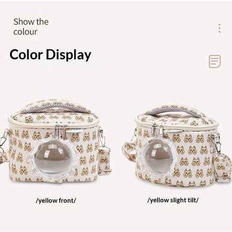Small Pet Carrier Bag Ventilated - Guinea Pig Hamster Travel